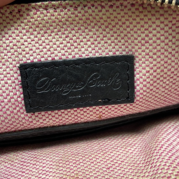 Dooney & Bourke Black Pebbled Leather Handbag - Picture 5 of 9